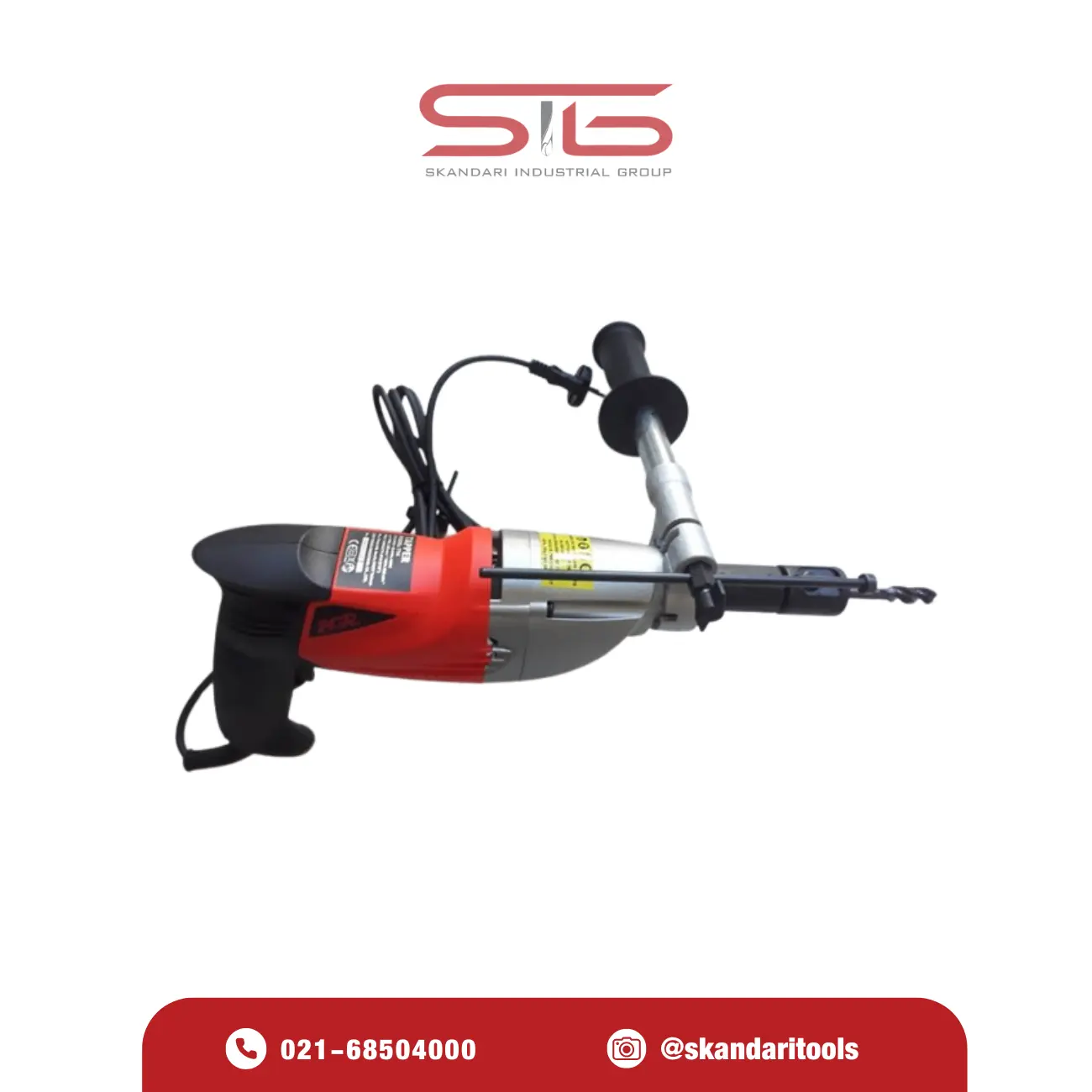 دارای دسته اصلی خوش‌دست و دسته جانبی بلند برای قلاویزکاری سوراخ های کور