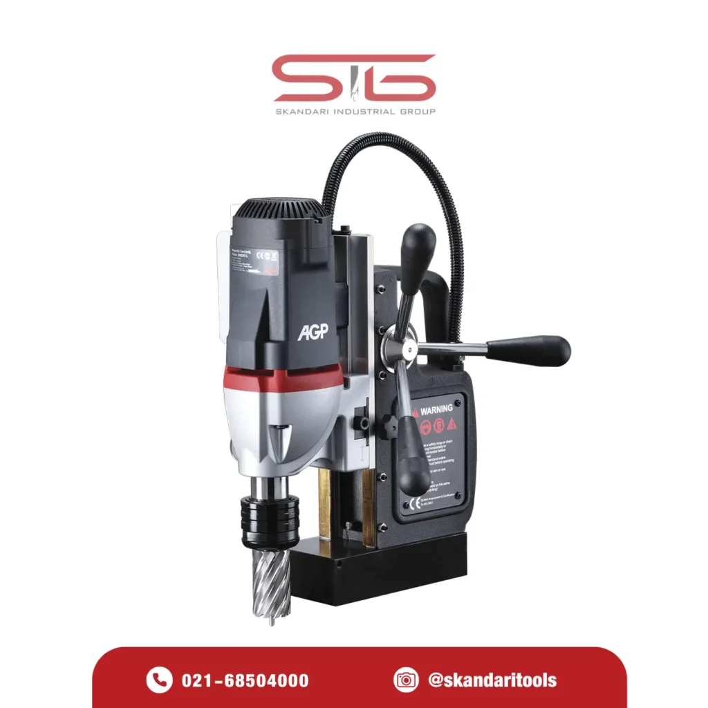 AGP SMD351L دستگاه دریل مگنت از راست
