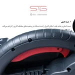 دسته اصلی ارگونومیک دستگاه شیار زن دیوار AGP CG150 برای کنترل راحت‌تر حین برش