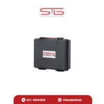 تصویر باکس دریل مگنت Raptor Element 40 نشان‌دهنده بسته‌بندی محکم و ایمن این ابزار صنعتی است، مناسب برای حمل‌ونقل آسان در پروژه‌های کاری