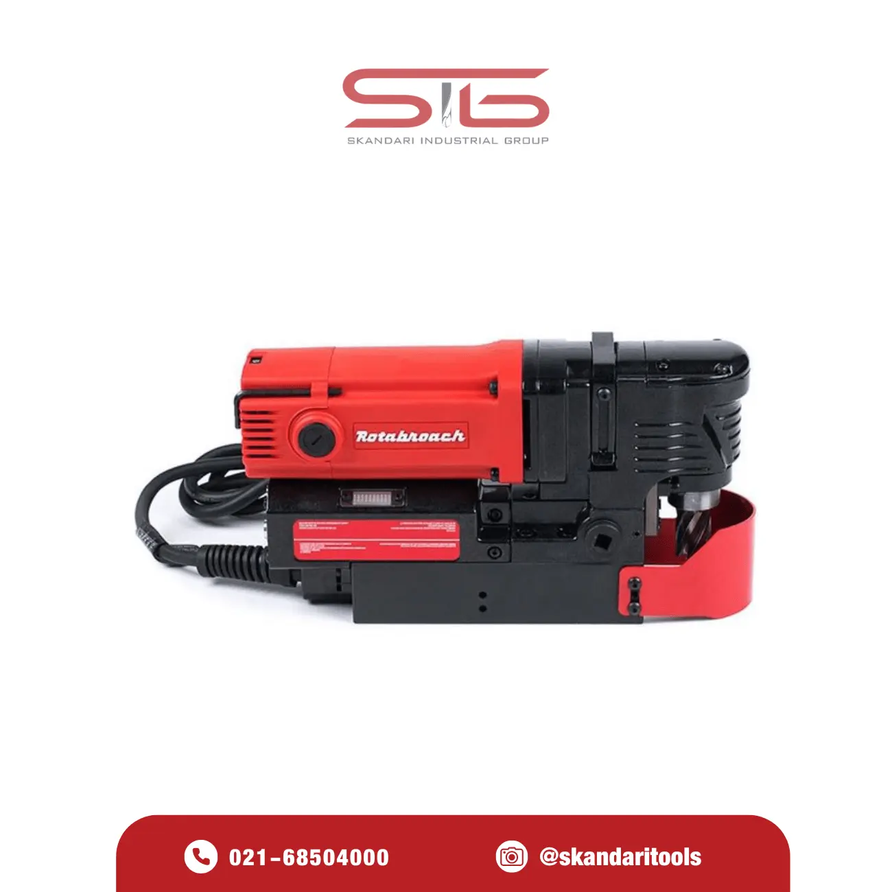 دریل مگنت Raptor Element50 LP با طراحی ارگونومیک برای حفاری دقیق و سریع در فلزات.